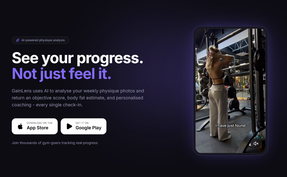 GainLens screenshot 1